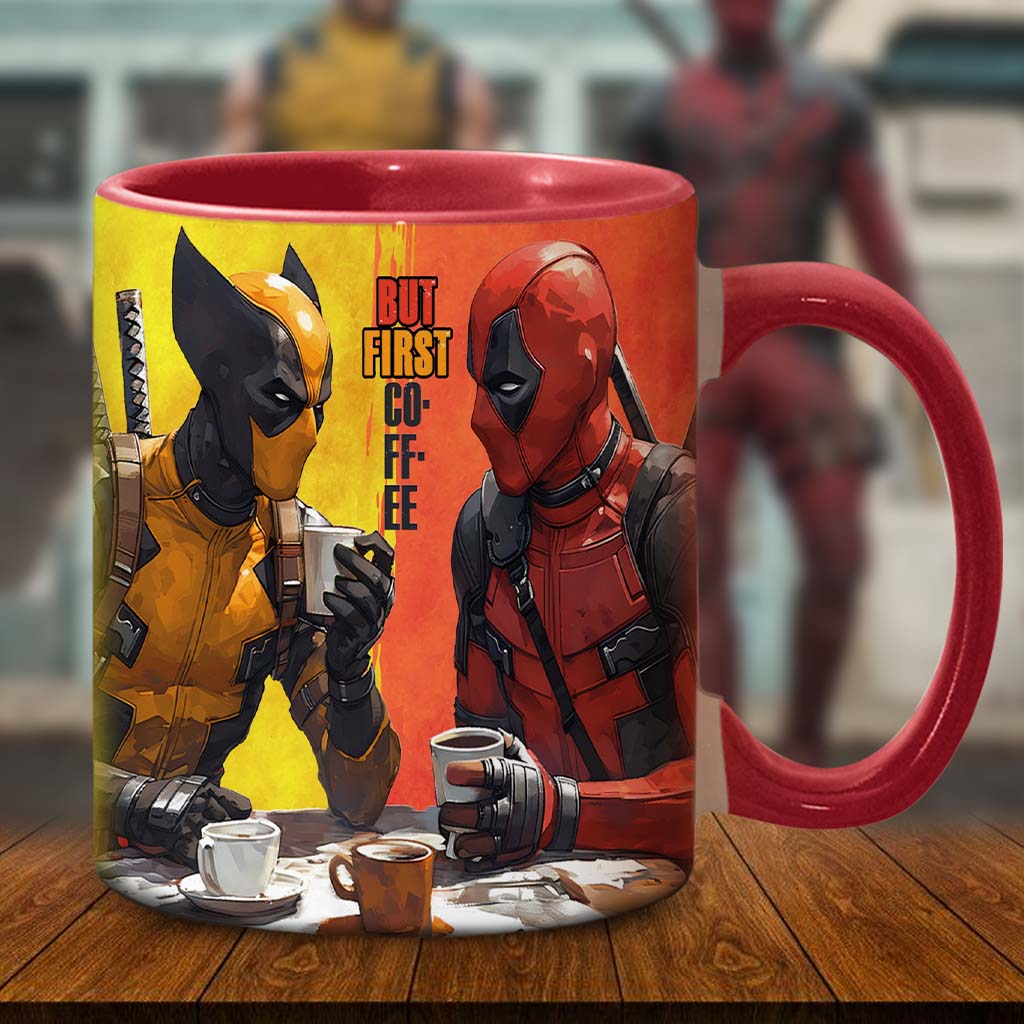 But First Coffee - The Psychopath Accent Mug