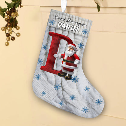 Christmas Special Delivery - Personalized Kid Christmas Stockings