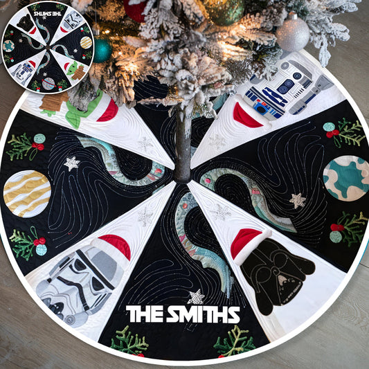 Merry Christmas - Personalized The Force Tree Skirt