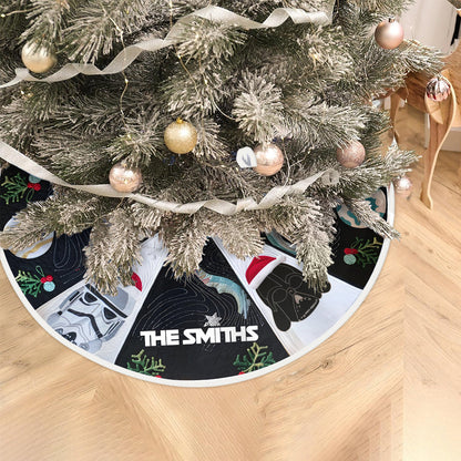 Merry Christmas - Personalized The Force Tree Skirt
