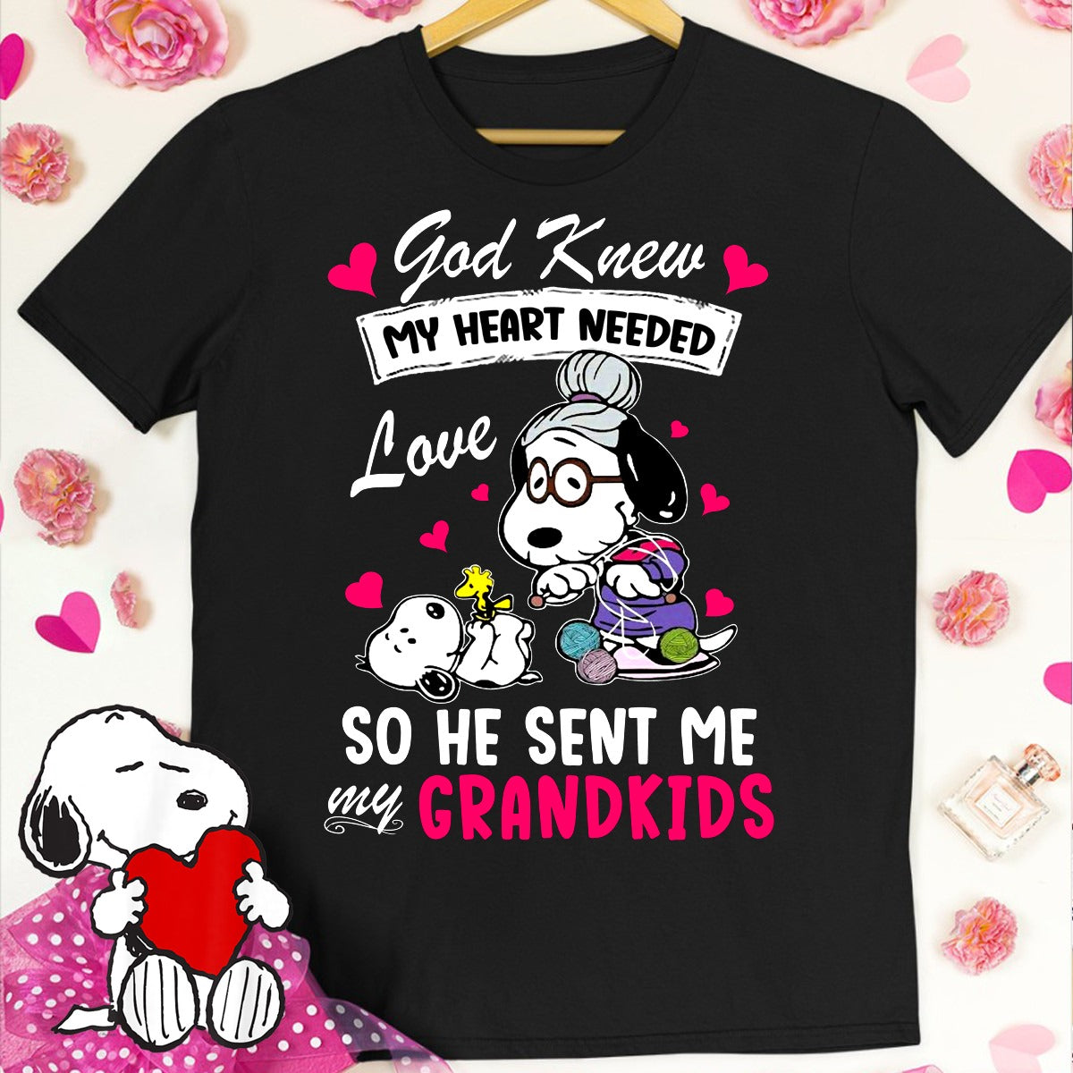 God Knew My Heart Needed Love T-shirt and Hoodie 0523