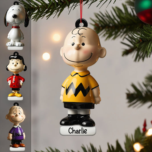 Christmas Cartoon - Personalized Ornament