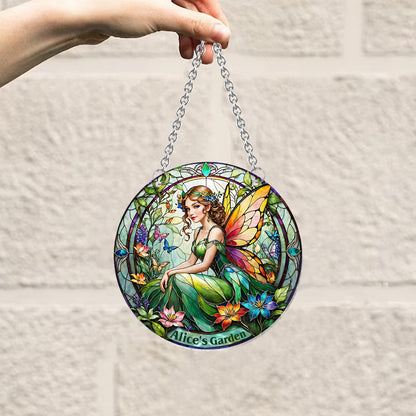 Your Garden - Personalized Gardening Window Hanging Suncatcher Ornament