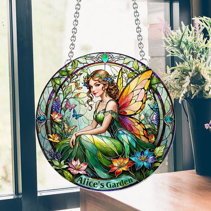 Your Garden - Personalized Gardening Window Hanging Suncatcher Ornament