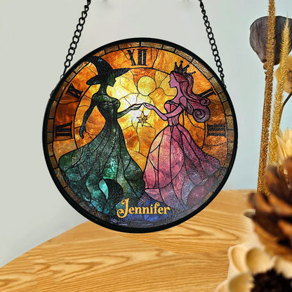 Change For Good - Personalized Stained Glass Suncatcher