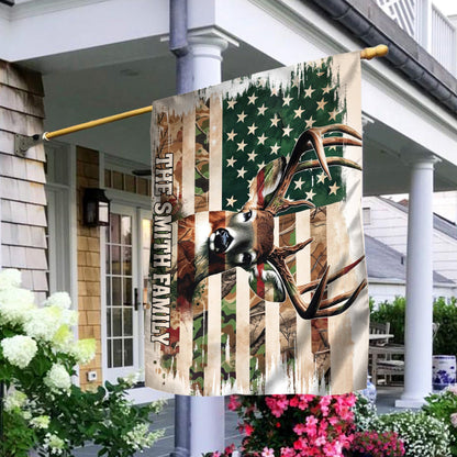 Hunting Family - Personalized Hunting House Flag