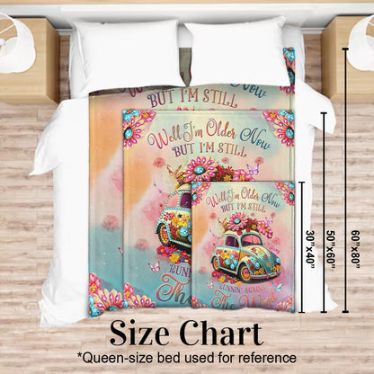 Running Against The Wind - Personalized Hippie Blanket