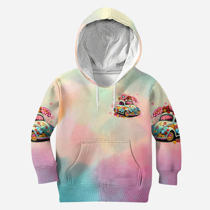 Running Against The Wind - Personalized Hippie Hoodie and Leggings
