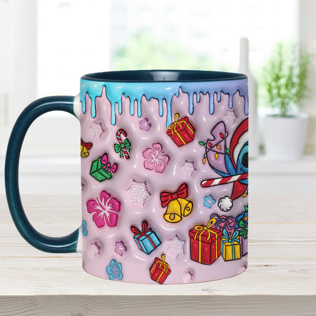 Merry Ohana - Personalized Ohana Accent Mug