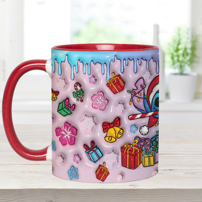 Merry Ohana - Personalized Ohana Accent Mug