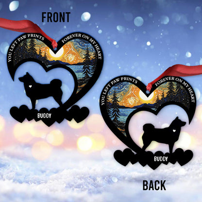 Forever In My Heart - Personalized Dog Ornament