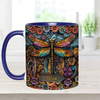 Green Lady - Personalized Gardening Accent Mug