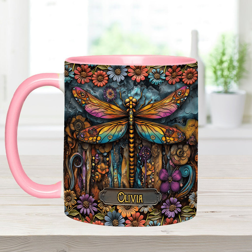 Green Lady - Personalized Gardening Accent Mug