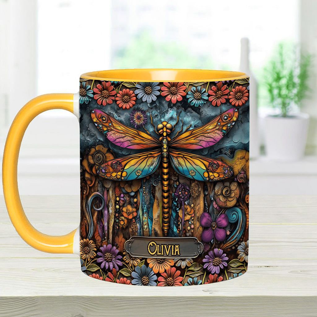 Green Lady - Personalized Gardening Accent Mug