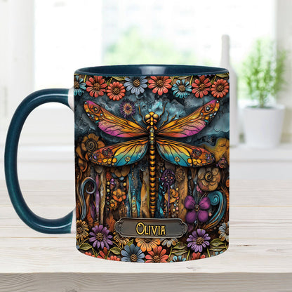 Green Lady - Personalized Gardening Accent Mug