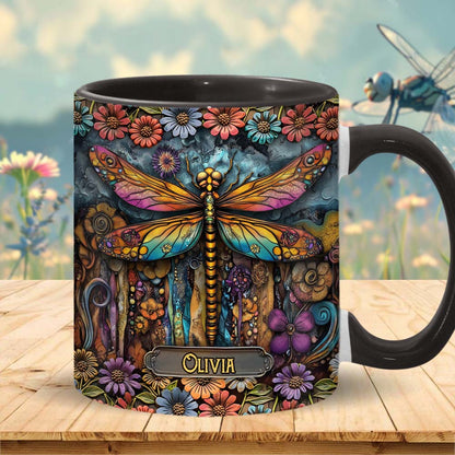 Green Lady - Personalized Gardening Accent Mug