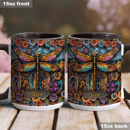 Green Lady - Personalized Gardening Accent Mug