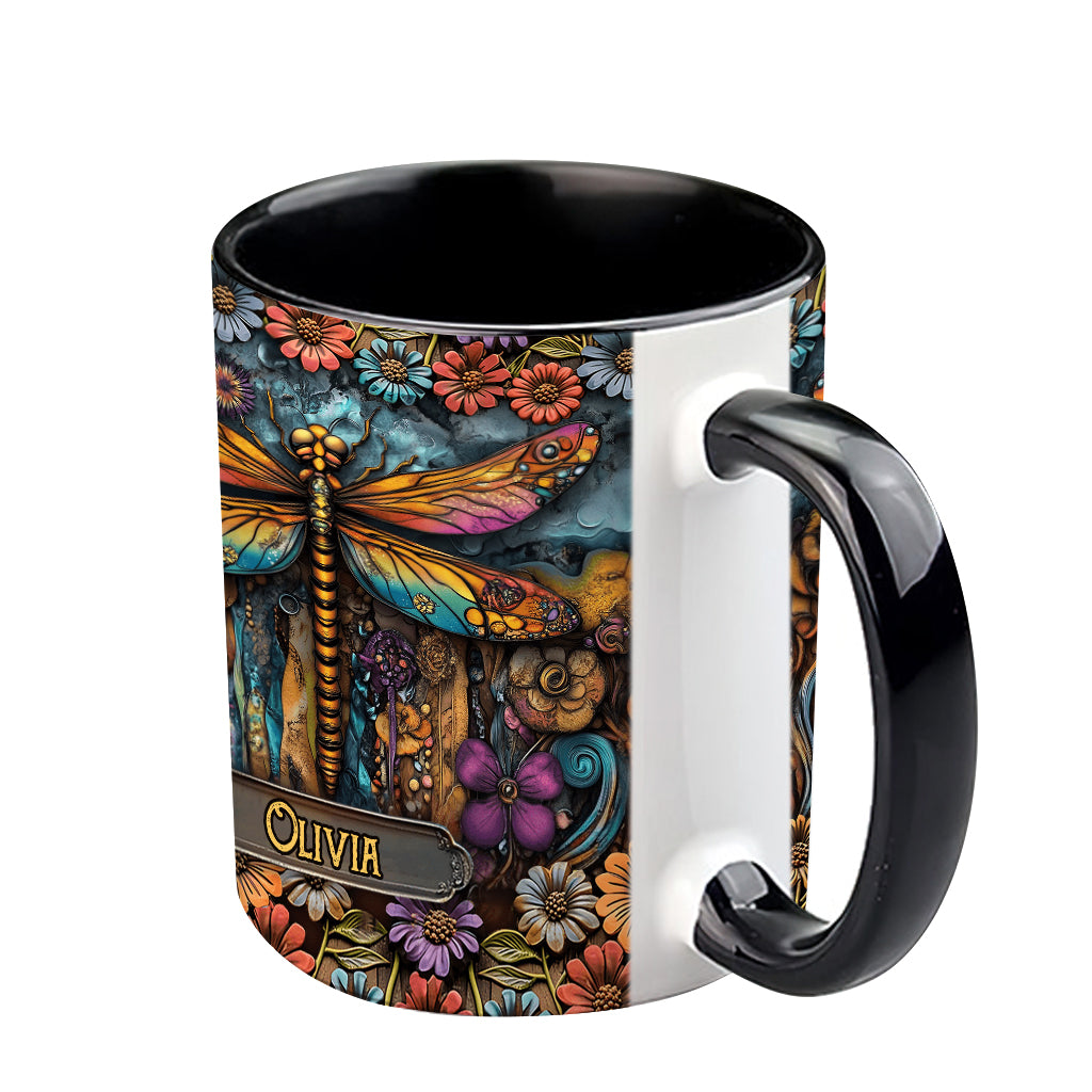 Green Lady - Personalized Gardening Accent Mug