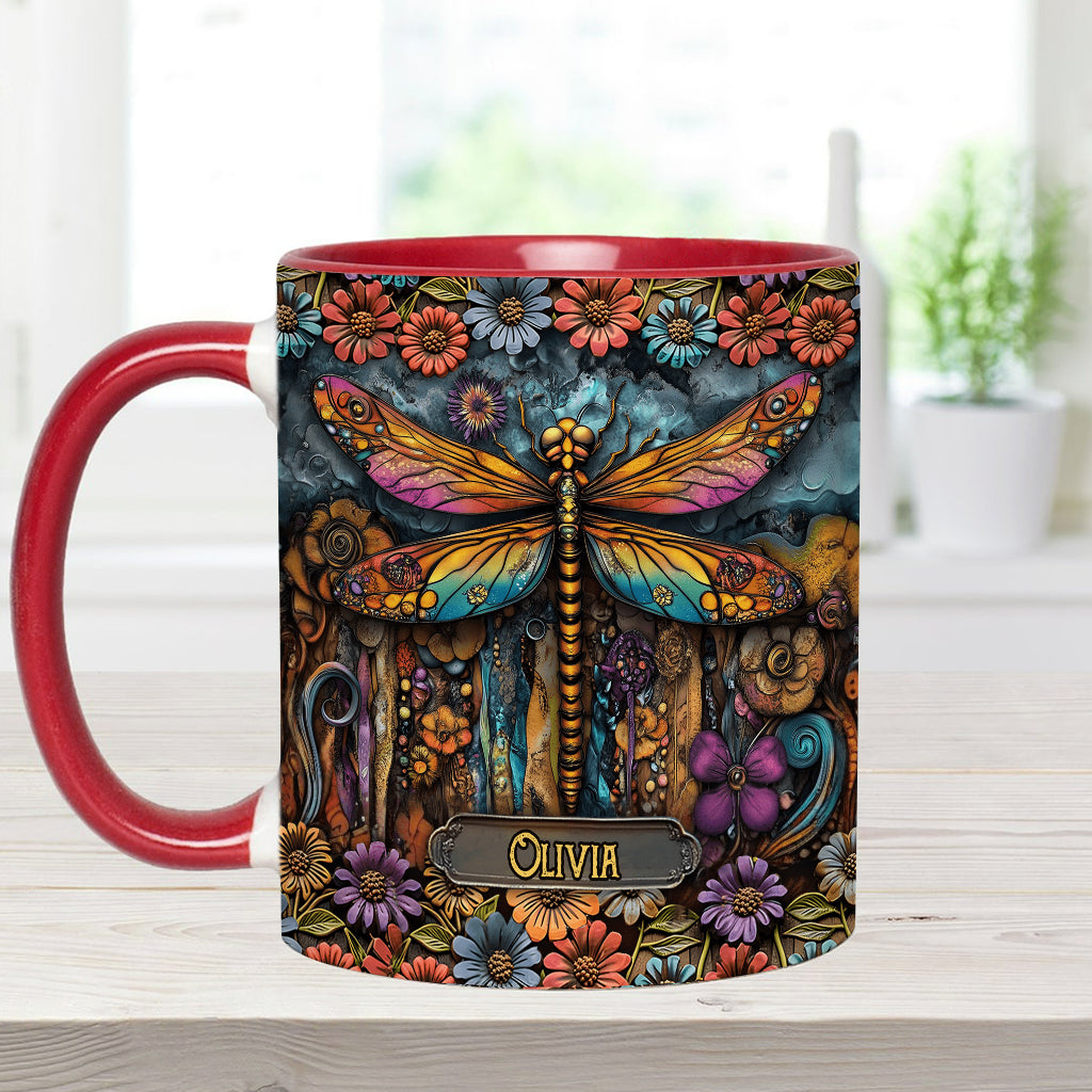 Green Lady - Personalized Gardening Accent Mug