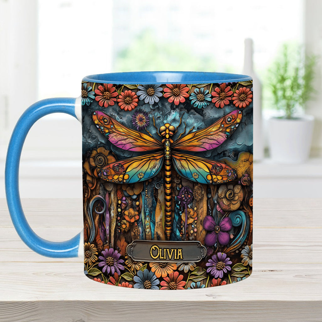 Green Lady - Personalized Gardening Accent Mug