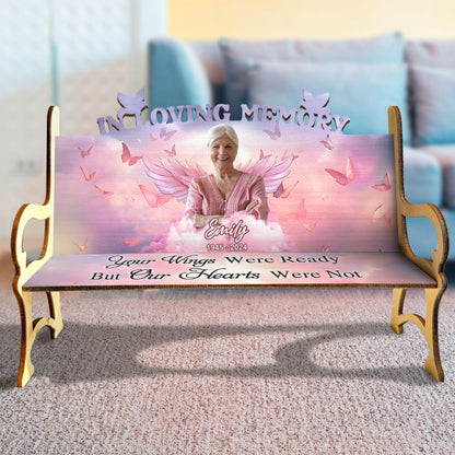 In Loving Memory - Personalized Memorial Wooden Bench