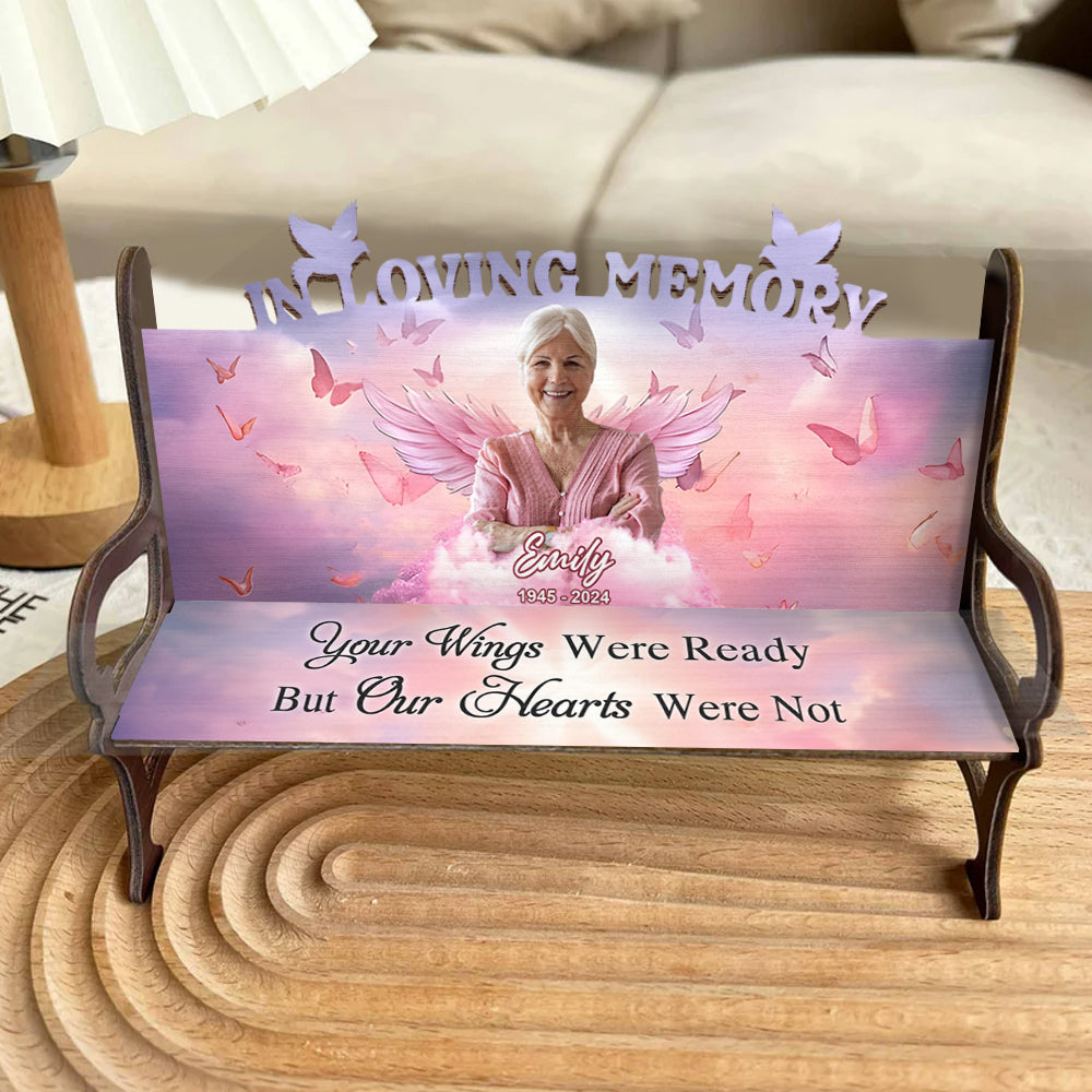 In Loving Memory - Personalized Memorial Wooden Bench