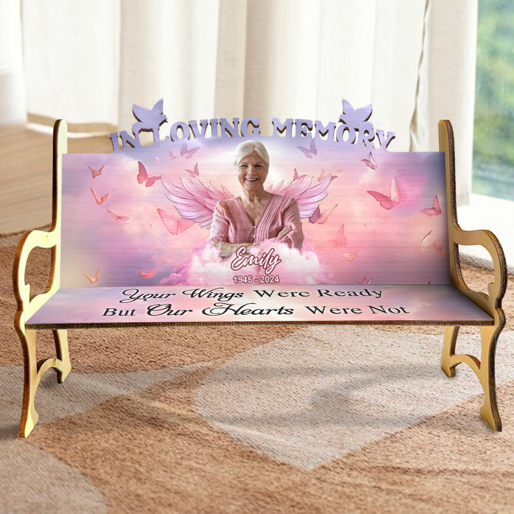 In Loving Memory - Personalized Memorial Wooden Bench