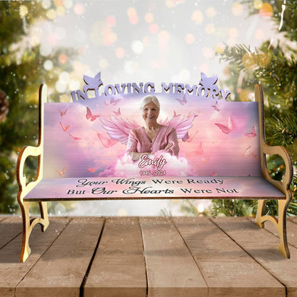 In Loving Memory - Personalized Memorial Wooden Bench
