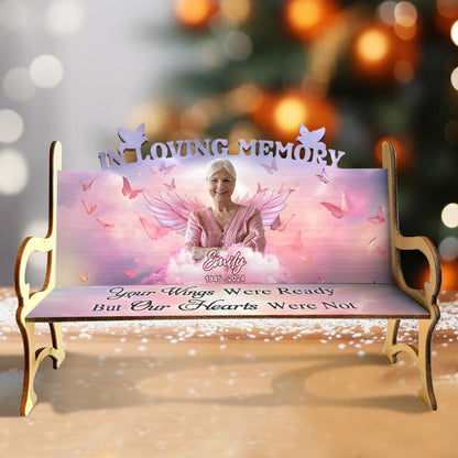 In Loving Memory - Personalized Memorial Wooden Bench