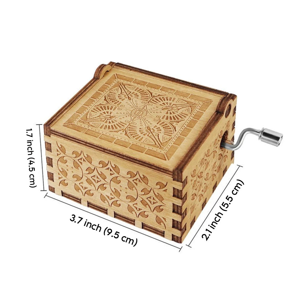 The Night We Met - Couple gift for boyfriend, girlfriend, wife, husband - Personalized Hand Crank Music Box