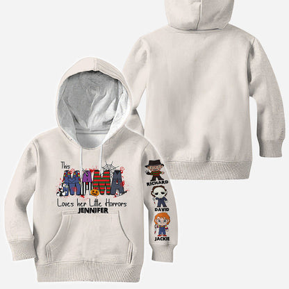 This Mama Loves Her Little Horror - Personalized All Over Shirt