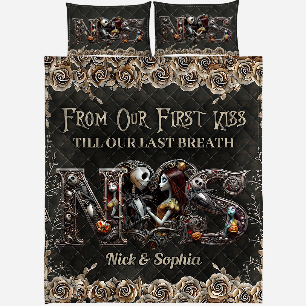 Till Death Do Us Part - Personalized Nightmare Quilt Set