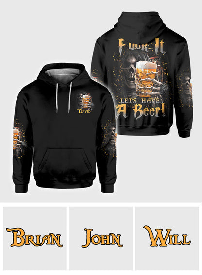 Lets Have A Beer! - Personalized Beer All Over Shirt
