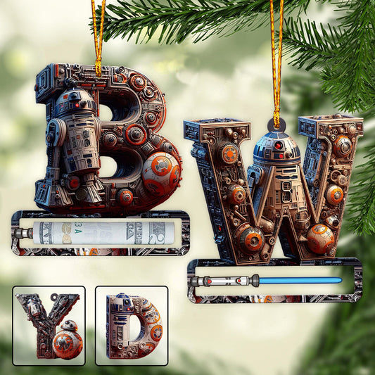 Few Bucks For Christmas - Personalized The Force Ornament