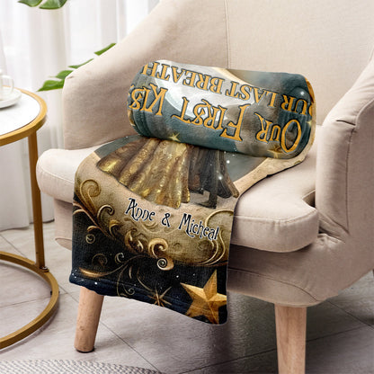 From Our First Kiss Till Our Last Breath - Personalized Nightmare Blanket
