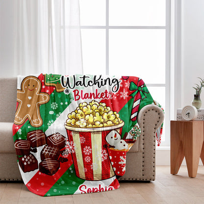 Christmas Movie Blanket - Personalized Blanket