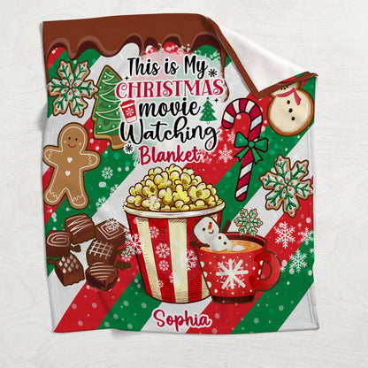 Christmas Movie Blanket - Personalized Blanket