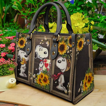 Be Happy Leather Handbag 0823