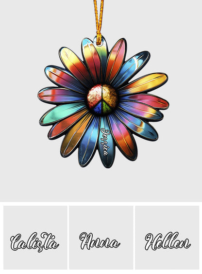 Hippie Soul - Personalized Hippie Ornament