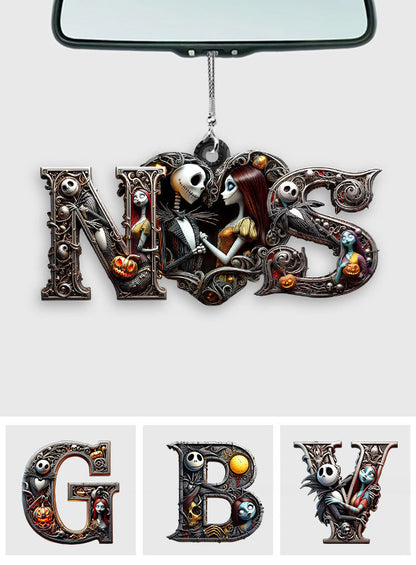 Till Death Do Us Part - Personalized Nightmare Car Ornament