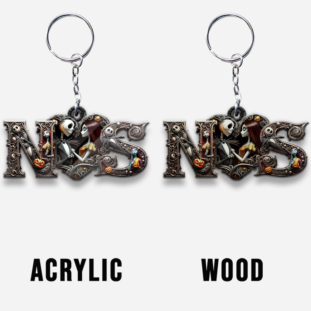 Till Death Do Us Part - Personalized Nightmare Keychain
