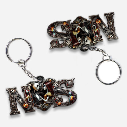 Till Death Do Us Part - Personalized Nightmare Keychain