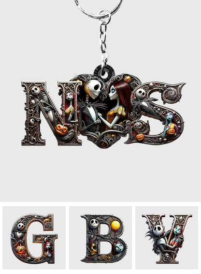Till Death Do Us Part - Personalized Nightmare Keychain