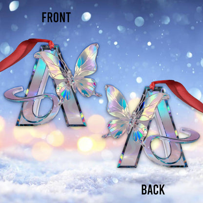 Love Butterfly - Personalized Butterfly Ornament