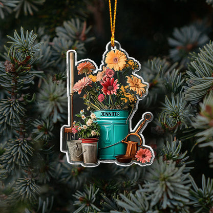 Love Gardening - Personalized Gardening Ornament