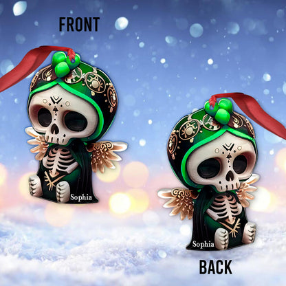 Cute Skull - Personalized Skull Ornament