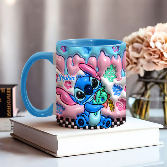 Ohana Means Family - Personalized Ohana Accent Mug