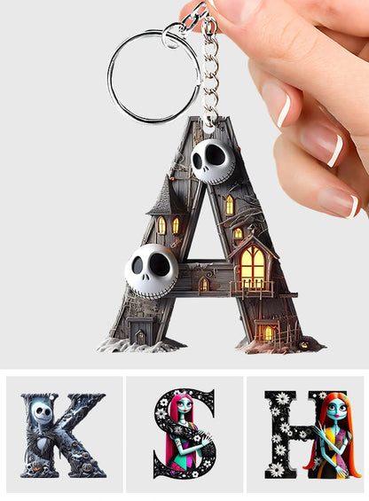 Before Christmas - Personalized Nightmare Keychain