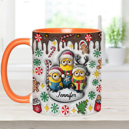 Merry Christmas - Personalized Accent Mug