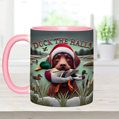 Duck The Halls - Hunting Accent Mug